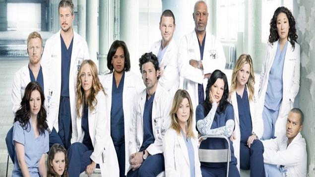 most popular tv series Grey's Anatomy