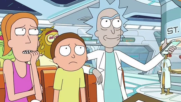 Top 50 TV Series Rick and Morty