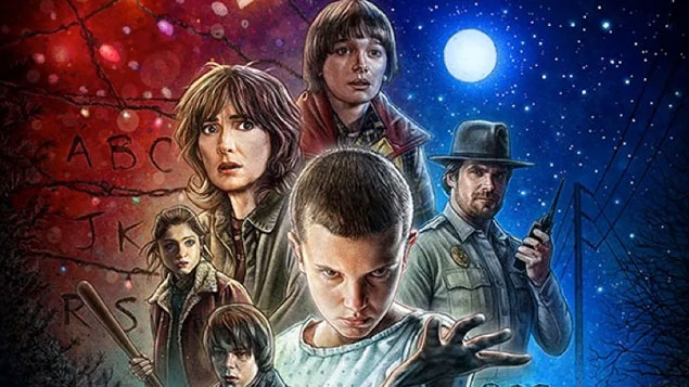 Top 50 TV Series Stranger Things